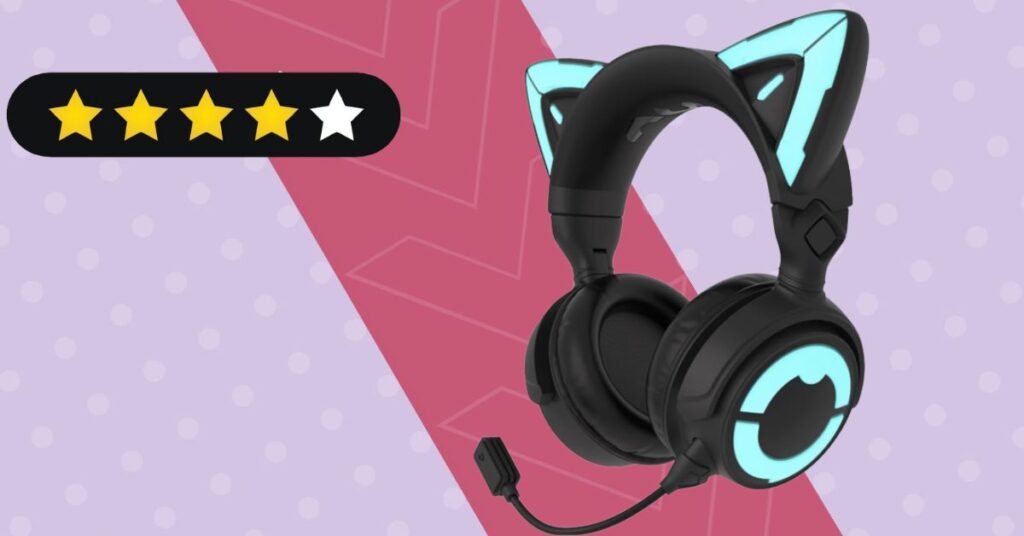 YOWU RGB Cat Ear 4 headphone